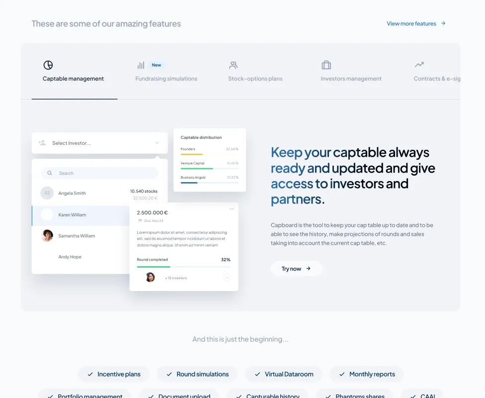 Capboard screenshot 2