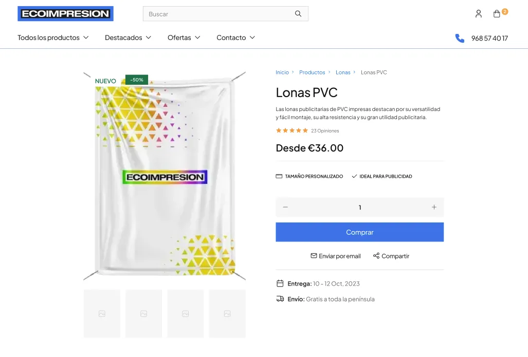 EcoImpresión screenshot 5