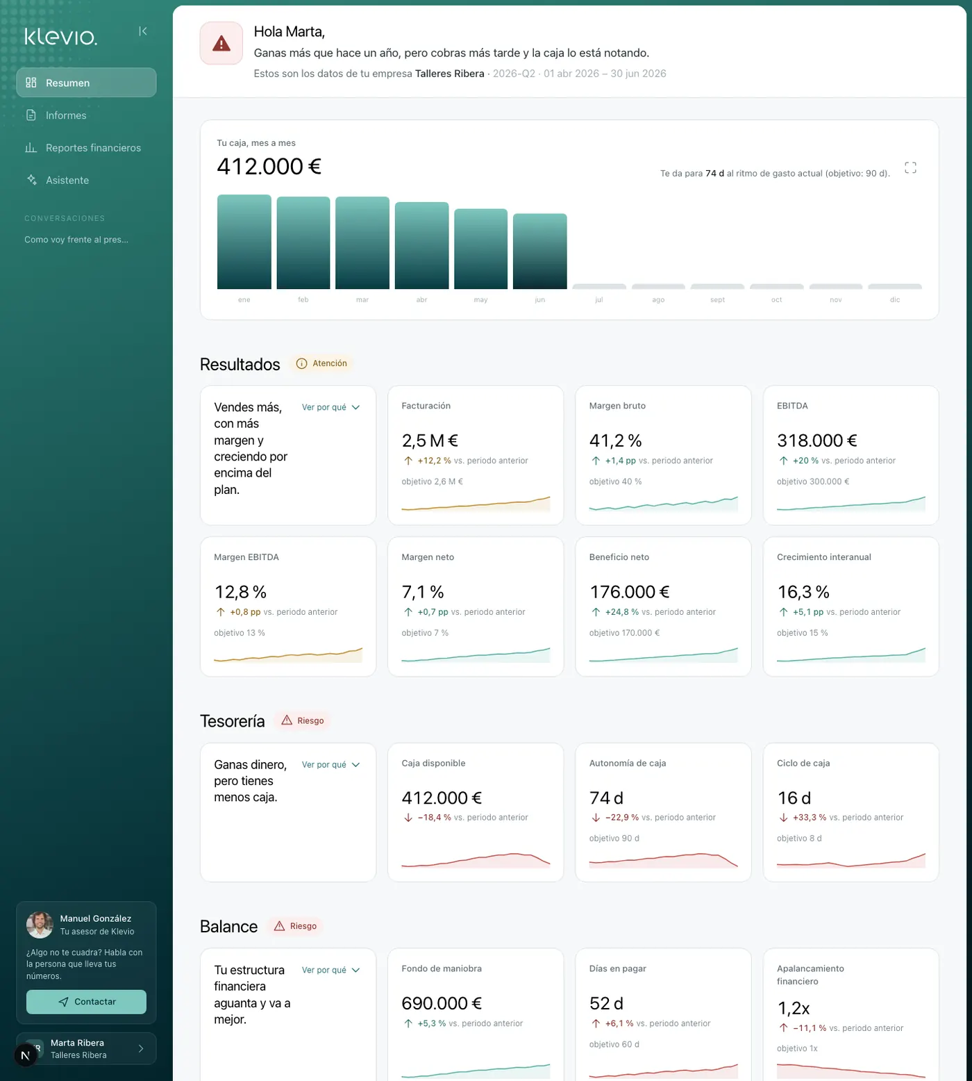 Klevio screenshot 1