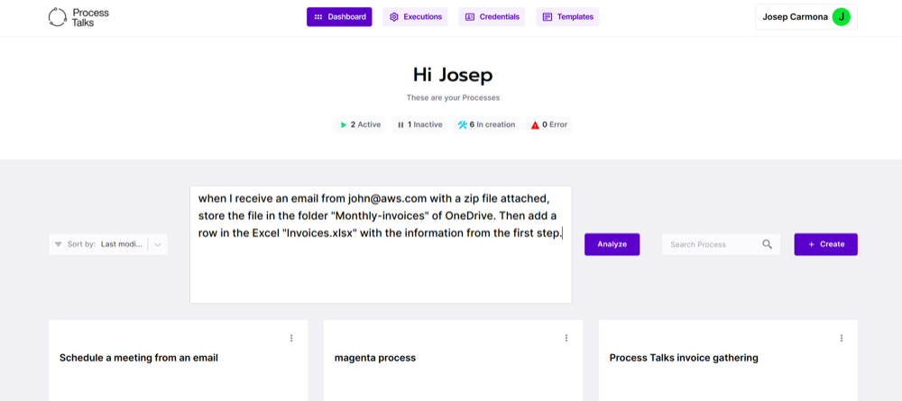 Process Talks screenshot 1
