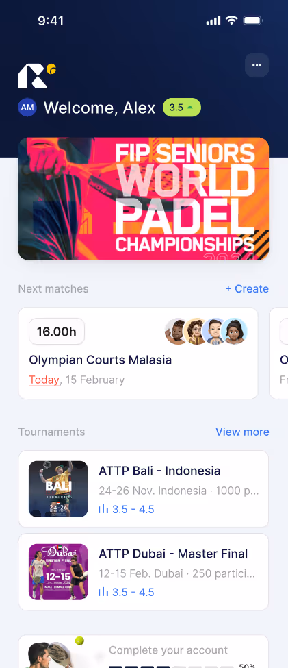 RacketPulse screenshot 3