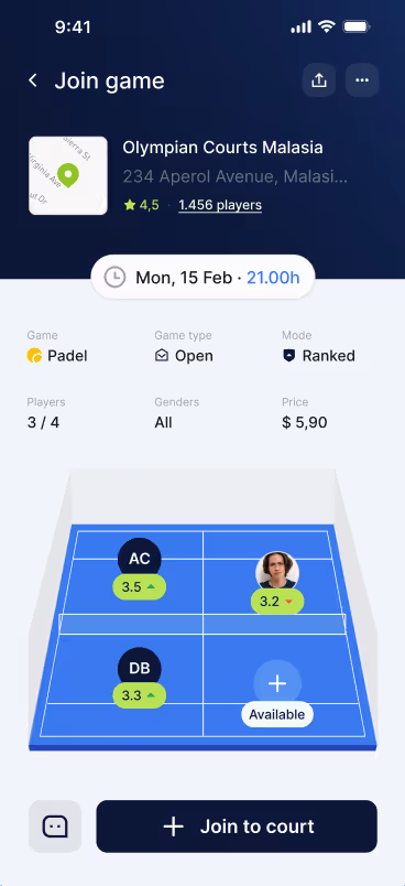 RacketPulse screenshot 6